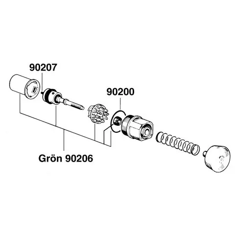 Billig PRESTO WS 90206 Reservdelssats